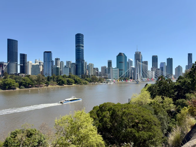 City view of Brisbane, Australia for brain injury support in Queensland webpage.
