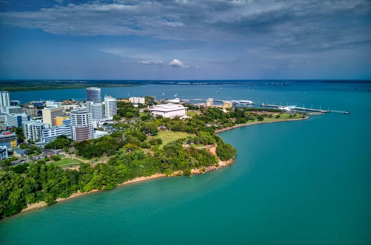 City view of Darwin, Australia for brain injury support in the Northern Territory webpage.